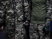 Ukrainian servicemen are taking part in the Equality March, organized by the LGBT+ community that is gathering for the first time since Russ...