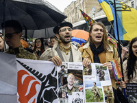 Nearly 500 people are participating on Sunday in Ukraine's capital, Kyiv, in an Equality March organized by the LGBT+ community that is gath...