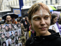 Nearly 500 people are participating on Sunday in Ukraine's capital, Kyiv, in an Equality March organized by the LGBT+ community that is gath...