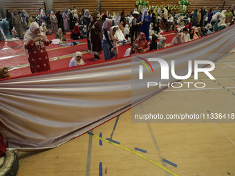 Members of the Muslim community in Mexico City, Mexico, on the occasion of the celebration of Eid al-Adha (Feast of Sacrifice), are gatherin...