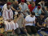 Members of the Muslim community in Mexico City, Mexico, on the occasion of the celebration of Eid al-Adha (Feast of Sacrifice), are gatherin...