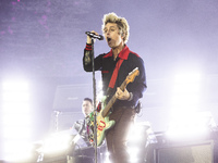 Billie Joe Armstrong of Green Day is performing live in concert during the IDays Festival 2024 in Milano, Italy, on June 16, 2024 (