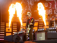 Billie Joe Armstrong of Green Day is performing live in concert during the IDays Festival 2024 in Milano, Italy, on June 16, 2024 (