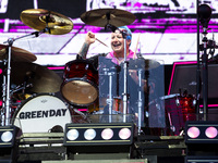 Tre Cool of Green Day is performing live in concert during the IDays Festival 2024 in Milano, Italy, on June 16, 2024 (