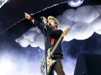 Billie Joe Armstrong of Green Day is performing live in concert during the IDays Festival 2024 in Milano, Italy, on June 16, 2024 (