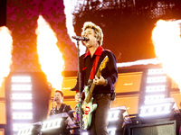 Billie Joe Armstrong of Green Day is performing live in concert during the IDays Festival 2024 in Milano, Italy, on June 16, 2024 (