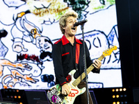 Billie Joe Armstrong of Green Day is performing live in concert during the IDays Festival 2024 in Milano, Italy, on June 16, 2024 (