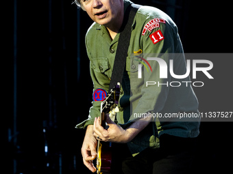 Jason White of Green Day is performing live in concert during the IDays Festival 2024 in Milano, Italy, on June 16, 2024 (