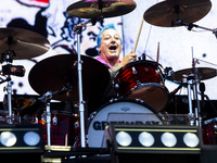 Tre Cool of Green Day is performing live in concert during the IDays Festival 2024 in Milano, Italy, on June 16, 2024 (