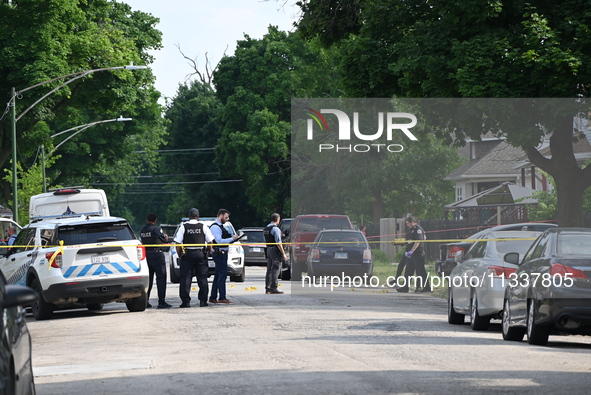 Chicago police are investigating the fatal shooting that is critically injuring one person and killing another on Father's Day. Two people a...