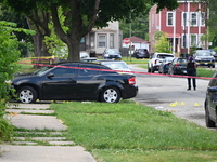 Chicago police are investigating the fatal shooting that is critically injuring one person and killing another on Father's Day. Two people a...