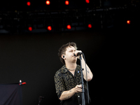 Conor Mason of Nothing But Thieves is performing live in concert during the I-Days Festival 2024 in Milano, Italy, on June 16, 2024 (