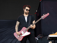 Phil Blake of Nothing But Thieves is performing live in concert during the I-Days Festival 2024 in Milano, Italy, on June 16, 2024 (