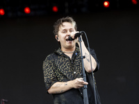 Conor Mason of Nothing But Thieves is performing live in concert during the I-Days Festival 2024 in Milano, Italy, on June 16, 2024 (