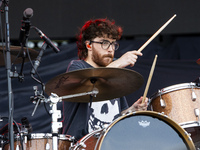 James Price of Nothing But Thieves is performing live in concert during the I-Days Festival 2024 in Milano, Italy, on June 16, 2024 (