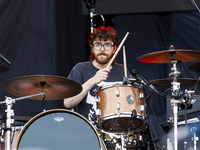 James Price of Nothing But Thieves is performing live in concert during the I-Days Festival 2024 in Milano, Italy, on June 16, 2024 (