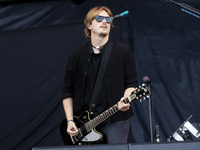 Joe Langridge-Brown of Nothing But Thieves is performing live in concert during the I-Days Festival 2024 in Milano, Italy, on June 16, 2024...