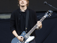 Joe Langridge-Brown of Nothing But Thieves is performing live in concert during the I-Days Festival 2024 in Milano, Italy, on June 16, 2024...