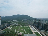 The Grand Canal Hanggang Park is being seen from the air in Hangzhou, China, on June 17, 2024. Recently, the list of the 2024 World Landscap...