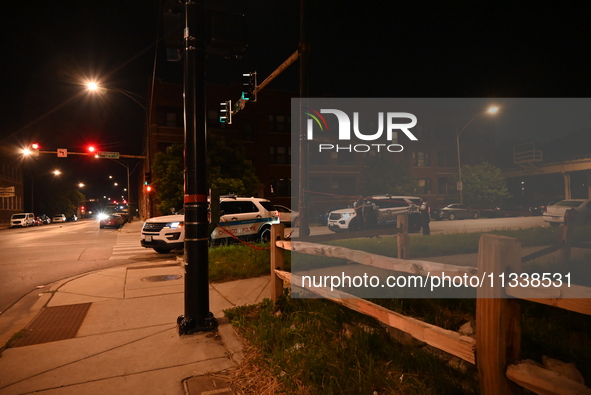 A 35-year-old male victim is in critical condition after being shot in an attempted robbery in Chicago, Illinois, United States, on June 17,...