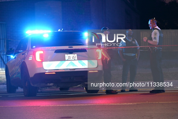 A 39-year-old female victim is being shot and killed in Chicago, Illinois, United States, on June 17, 2024. At approximately 2:57 a.m., Mond...