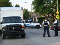 A 43-year-old male is being shot multiple times and is in critical condition in Chicago, Illinois, United States, on June 17, 2024. At appro...