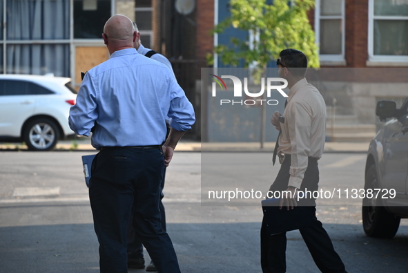 A 26-year-old female is in critical condition after being shot multiple times in the head in Chicago, Illinois, United States, on June 17, 2...