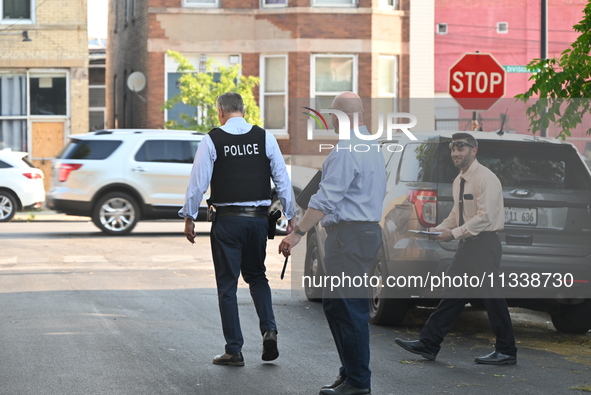 A 26-year-old female is in critical condition after being shot multiple times in the head in Chicago, Illinois, United States, on June 17, 2...