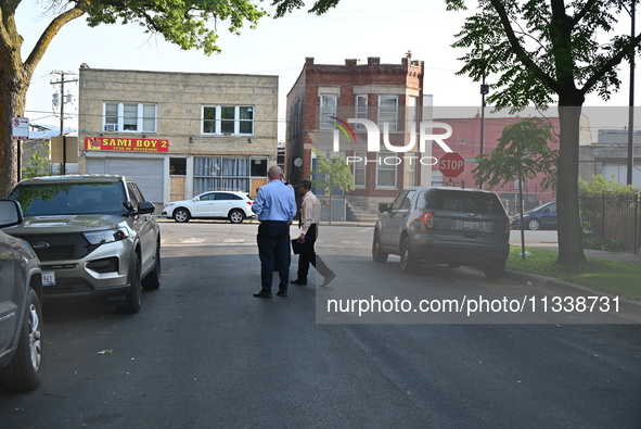 A 26-year-old female is in critical condition after being shot multiple times in the head in Chicago, Illinois, United States, on June 17, 2...