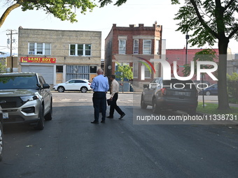 A 26-year-old female is in critical condition after being shot multiple times in the head in Chicago, Illinois, United States, on June 17, 2...