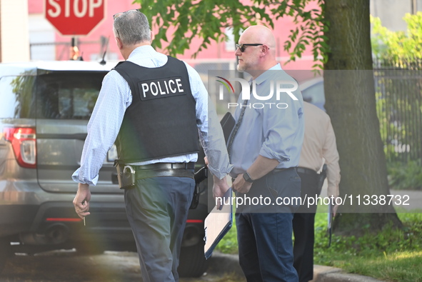 A 26-year-old female is in critical condition after being shot multiple times in the head in Chicago, Illinois, United States, on June 17, 2...