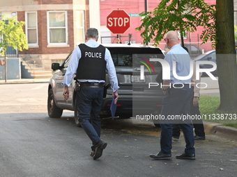 A 26-year-old female is in critical condition after being shot multiple times in the head in Chicago, Illinois, United States, on June 17, 2...