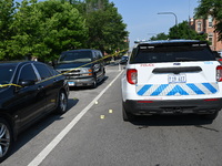 A 24-year-old male is being wounded in a shooting in Chicago, Illinois, United States, on June 17, 2024. At approximately 7:11 a.m., at 2135...