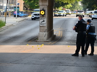 Shots are being fired at a 28-year-old male in Chicago, Illinois, United States, on June 17, 2024. At approximately 5:27 a.m., Monday mornin...