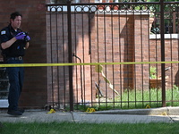 Authorities are locating the crime scene following a shooting that is leaving a 26-year-old female victim in critical condition in Chicago,...