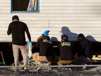 Two skeletal remains are being found beneath the Santa Fe International Bridge in Ciudad Juarez, Chihuahua. The bodies, in an extreme state...