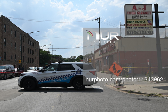 A 22-year-old male is being shot multiple times in Chicago, Illinois, United States, on June 19, 2024. At approximately 12:50 p.m. Wednesday...