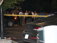 One female victim is dying and one female victim is getting injured in a shooting at a parking lot at 31st Street Beach in Chicago, Illinois...