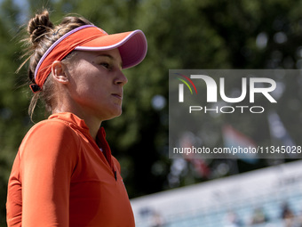 Veronika Kudermetova is participating in the ecotrans Ladies Open, WTA 500 tournament in Berlin, Germany, on June 20, 2024. (