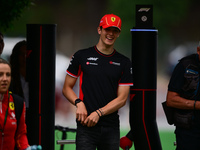 Oliver Bergman of Haas Formula 1 Team is arriving into the paddock during Thursday media day of the Spanish GP, the 10th round of the Formul...