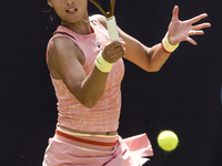 Qinwen Zheng is participating in the ecotrans Ladies Open, WTA 500 tournament in Berlin, Germany, on June 20, 2024. (