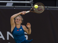 Katerina Siniakova is participating in the ecotrans Ladies Open, a WTA 500 tournament, in Berlin, Germany, on June 20, 2024. (