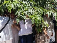 Gathering and protest march of LARCO workers, with the participation of public and private sector trade unions, Athens, June 20, 2024. (