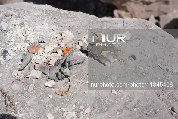 The site of the airstrike that targeted a senior official in the Islamic State. The US Central Command announced that it killed the senior I...