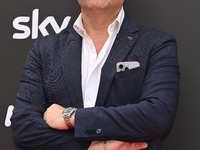 Alessio Viola is attending the Photocall SKY Program at Barberini Palace in Rome, Italy, on July 19, 2024 (