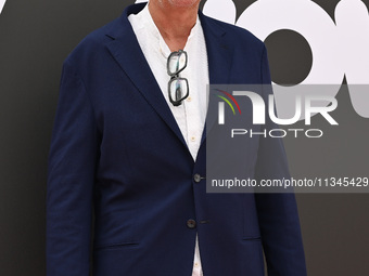 Nils Hertmann is attending the Photocall SKY Program at Barberini Palace in Rome, Italy, on July 19, 2024. (