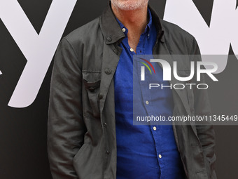 Giorgio Gherarducci is attending the Photocall SKY Program at Barberini Palace in Rome, Italy, on July 19, 2024 (