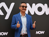 Nicola Savino is attending the Photocall SKY Program at Barberini Palace in Rome, Italy, on July 19, 2024 (