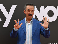 Nicola Savino is attending the Photocall SKY Program at Barberini Palace in Rome, Italy, on July 19, 2024 (