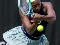 Coco Gauff is participating in the ecotrans Ladies Open, a WTA 500 tournament, in Berlin, Germany, on June 20, 2024. (